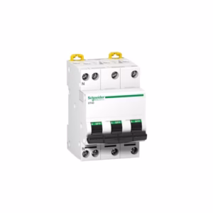 Disjoncteur DT40 – 6A – 3P +N – Courbe C + Vigi 30 mA