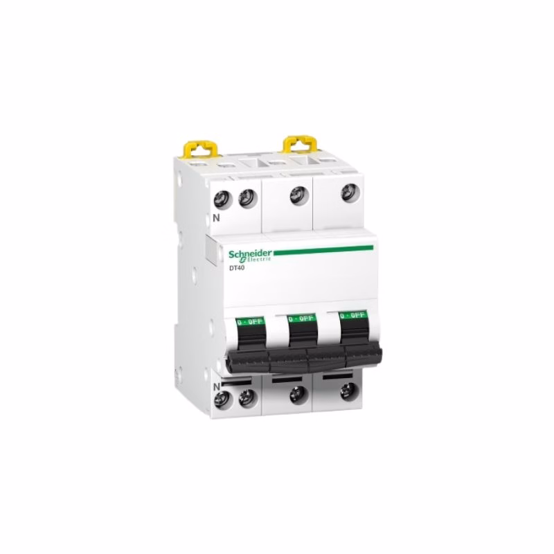 Disjoncteur DT40 - 6A - 3P +N - Courbe C + Vigi 30 mA – Image 2