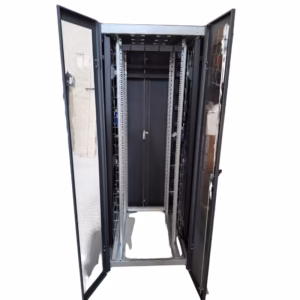Baie de serveur informatique 42U – L1000 x P800 x H2000 – 2 portes AV/AR