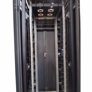 Baie de serveur informatique 42U – L1000 x P800 x H2000 – 2 portes AV/AR