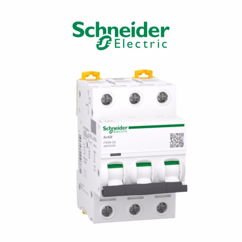 Disjoncteur iT60N - 6A - 3P - Courbe C