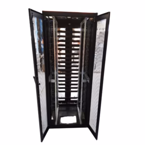 Baie de serveur informatique 42U – L800 x P800 x H2000 – 2 portes AV / AR