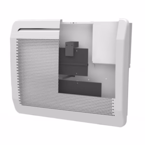 Radiateur électrique Brava horizontal rayonnant digital blanc à détection – 2000W