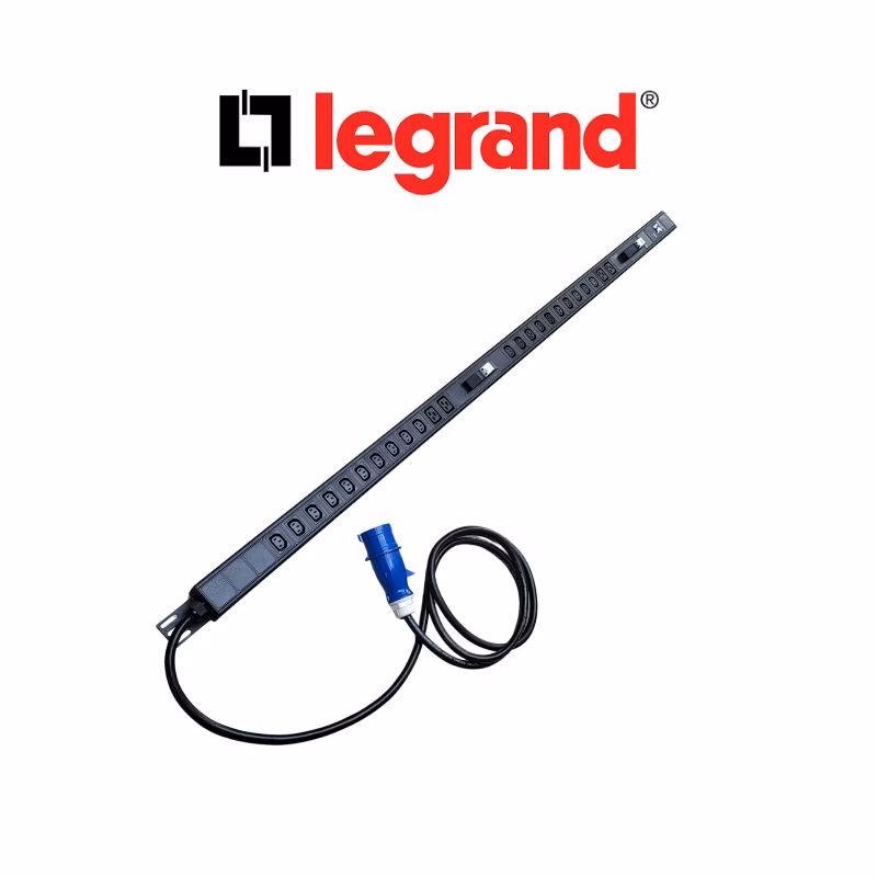 PDU avec commutateur - 16A - 230V - 20C13/4C19