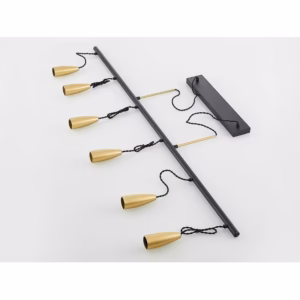 Suspension lumineuse 6 x 60W – Douilles E27