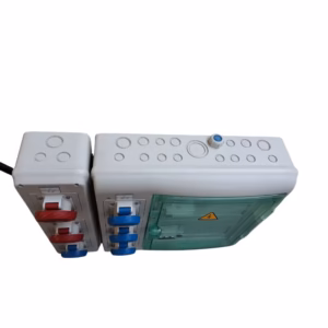 Coffret de chantier – 2 prises 3P+T 16A + 4 prises 2P+T 16A – IP44